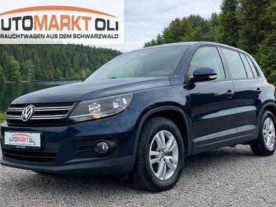 Gebraucht VW Tiguan Trendline 125 PS (91 kW) 2015 Blau SUV