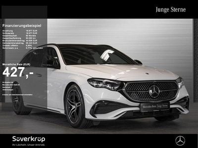 Gebraucht Mercedes E220 AMG 197 PS (144 kW) 2024 Weiß Limousine