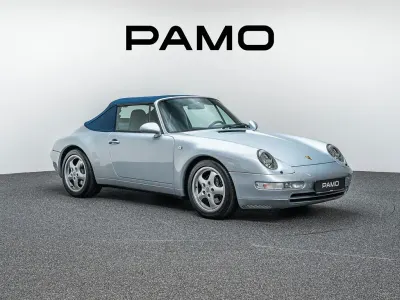 Usata Porsche 993 272 CV (200 kW) 1994 Argento Cabrio