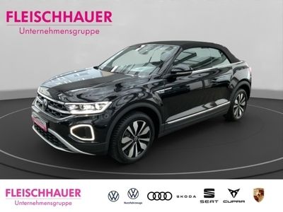 Gebraucht VW T-Roc Cabriolet Move 150 PS (110 kW) 2024 Schwarz Cabrio