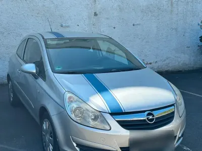 Gebraucht Opel Corsa 2008 Silber Kleinwagen