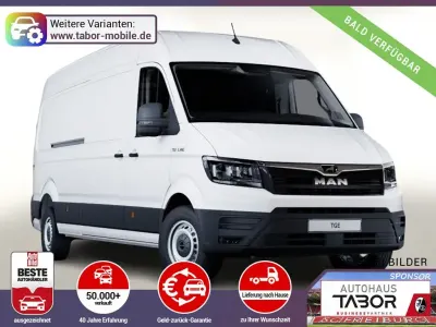 Neu MAN TGE 177 PS (130 kW) 2025 Weiss Van