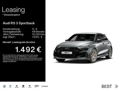 Neu Audi RS3 Competition 400 PS (294 kW) 2026 Weiß Limousine