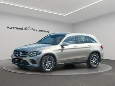 Gebraucht Mercedes GLC220 AMG line 170 PS (125 kW) 2019 Silber SUV