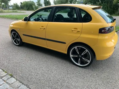 Gebraucht Seat Ibiza 86 PS (63 kW) 2008 Gelb Kleinwagen