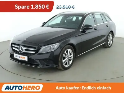 Brugt Mercedes C200 Avantgarde 150 HK (110 kW) 2018 Sort Stationcar