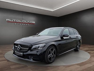 Gebraucht Mercedes C300 AMG line 245 PS (180 kW) 2018 Obsidianschwarz Kombi