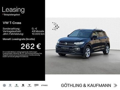 Schwarz Gebraucht 2021 VW T-Cross Style SUV | 21.730 € (Fairer Preis)