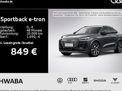 Neu Audi Q6 Sportback e-tron Ambiente 285 kW (388 PS) 2026 Grau SUV