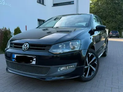 Gebraucht VW Polo 69 PS (50 kW) 2010 Schwarz Kleinwagen