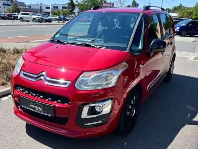 Gebraucht Citroën C3 Picasso Exclusive 99 PS (72 kW) 2016 Rot Van / Kleinbus