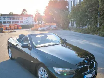 Gebraucht BMW 320 Cabriolet Sport Line 177 PS (130 kW) 2008 Schwarz Cabrio