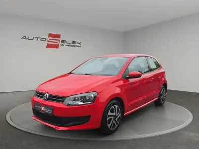 Gebraucht VW Polo Comfortline 69 PS (50 kW) 2011 Rot Kleinwagen