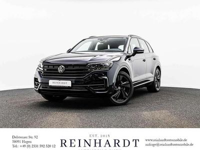 Gebraucht VW Touareg R-line 340 PS (250 kW) 2022 Moonlight blue perleffekt SUV