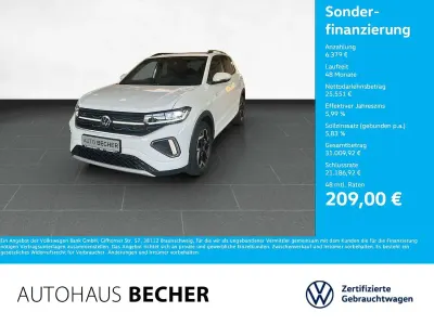 Neu VW T-Cross R-line 116 PS (85 kW) 2026 Weiss SUV