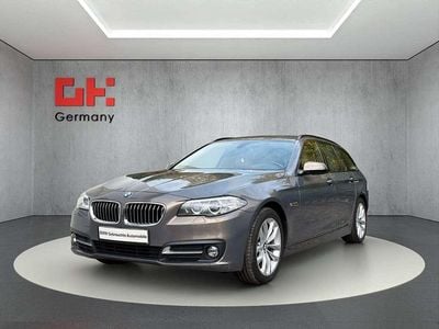 Gebraucht BMW 520 Sport Line 190 PS (139 kW) 2015 Champagner quarz metallic Kombi