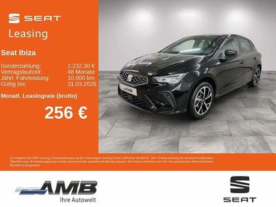 Neu Seat Ibiza FR 116 PS (85 kW) 2025 Schwarz Limousine