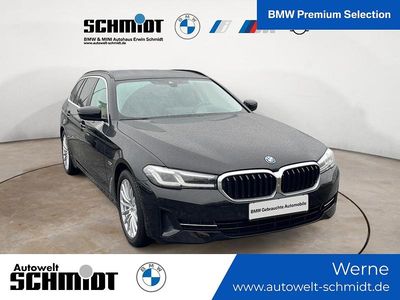 Schwarz uni Gebraucht 2022 BMW 520 Sport Line Kombi | 27.390 € (Guter Preis)