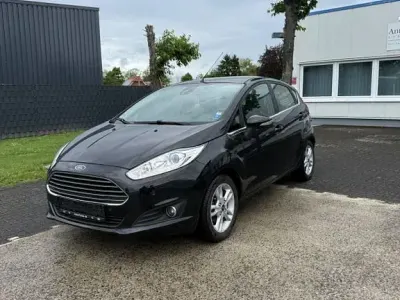 Gebraucht Ford Fiesta Titanium 125 PS (91 kW) 2017 Schwarz Kleinwagen