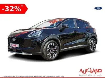 Gebraucht Ford Puma Titanium 125 PS (91 kW) 2025 Schwarz SUV