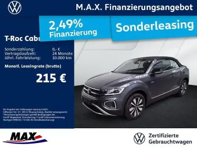 Begagnad VW T-Roc Cabriolet Goal 116 HK (85 kW) 2025 Grå Cab