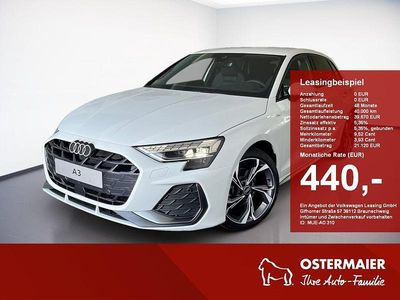 Gletscherweiß metallic Gebraucht 2025 Audi A3 S-Line Limousine | 39.990 € (Fairer Preis)