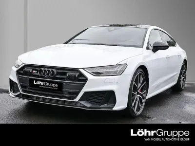 Gebraucht Audi S7 Sportback Sport 349 PS (256 kW) 2020 Gletscherweiß metallic Kleinwagen