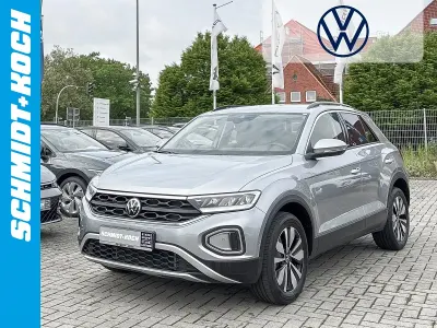 Gebraucht VW T-Roc Move 116 PS (85 kW) 2024 Silber SUV