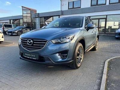 Saphirblau metallic (metallic) Gebraucht 2015 Mazda CX-5 Exclusive-Line SUV | 12.790 € (Guter Preis)