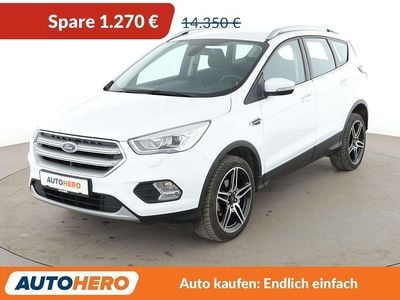 Brugt Ford Kuga Cool & Connect 120 HK (88 kW) 2018 Hvid SUV