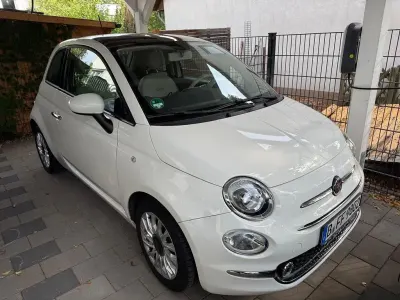 Gebraucht Fiat 500 Lounge 86 PS (63 kW) 2016 Weiß Kleinwagen