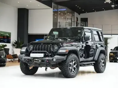 Usata Jeep Wrangler Unlimited Rubicon 200 CV (147 kW) 2020 Nero SUV
