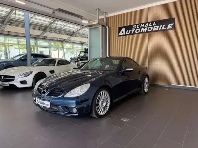Gebraucht Mercedes SLK55 AMG AMG 360 PS (264 kW) 2005 Amg daytona blau Cabrio