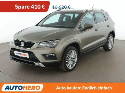 Gebraucht Seat Ateca XCELLENCE 150 PS (110 kW) 2017 Grün SUV