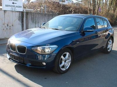 Gebraucht BMW 116 Efficient Dynamics 116 PS (85 kW) 2012 Blau Kleinwagen