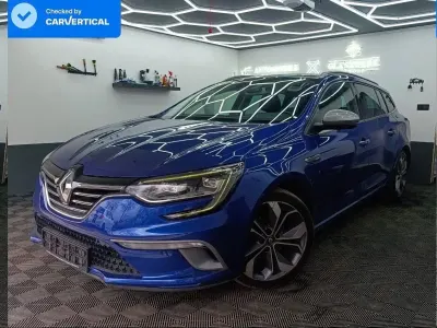Brugt Renault Mégane GT Line GT-Line 132 HK (97 kW) 2017 Blå Stationcar