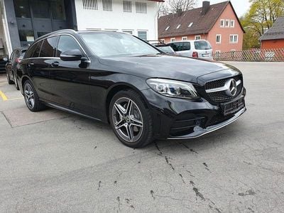 Gebraucht Mercedes C220 AMG line 194 PS (142 kW) 2020 Schwarz Kombi