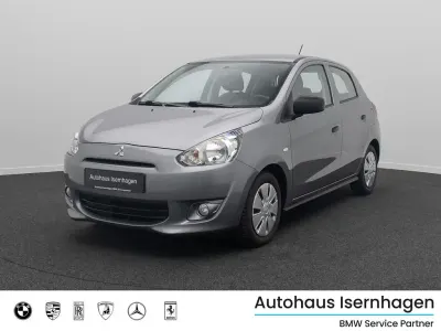 Gebraucht Mitsubishi Space Star Diamant Edition 71 PS (52 kW) 2016 Grau Kleinwagen