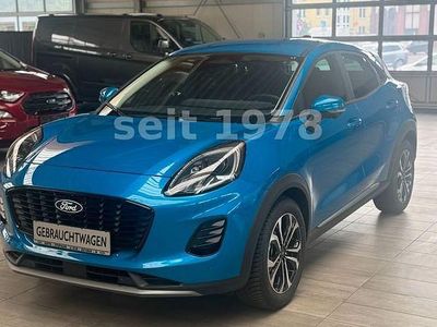 Neu Ford Puma Titanium 125 PS (91 kW) 2025 Blau Limousine
