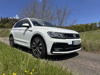 Gebraucht VW Tiguan R-line 190 PS (139 kW) 2019 Weiß SUV