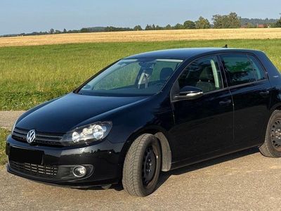 Gebraucht VW Golf VI Team 122 PS (89 kW) 2010 Schwarz Kleinwagen