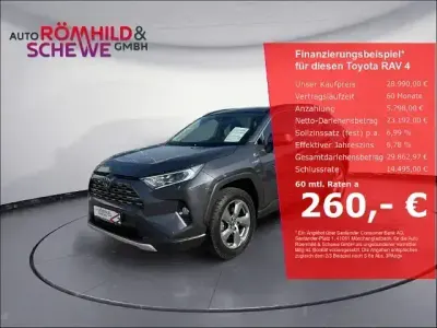 Używany Toyota RAV4 Hybrid Lounge 222 KM (163 kW) 2019 Szary SUV