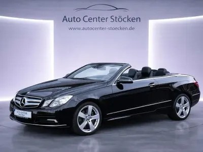 Brugt Mercedes E500 387 HK (284 kW) 2011 Sort Cabriolet