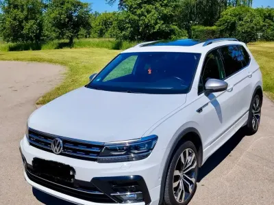 Gebraucht VW Tiguan Allspace 220 PS (161 kW) 2019 Weiß SUV
