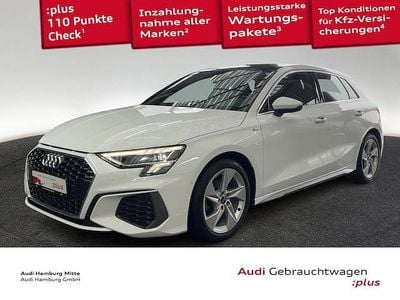 Second-hand Audi A3 S-Line 150 CP (110 kW) 2023 Alb Berlinǎ