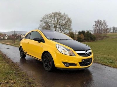 Gebraucht Opel Corsa 101 PS (74 kW) 2010 Gelb Kleinwagen