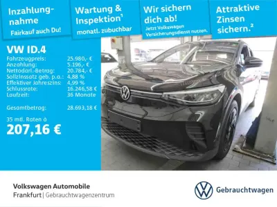 Brugt VW ID.4 Pro Performance 150 kW (204 HK) 2023 Sort SUV