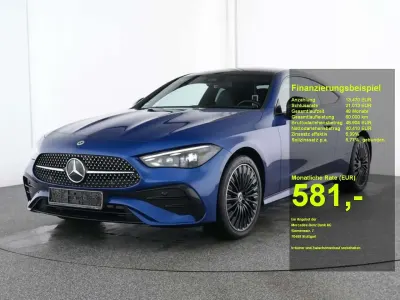 Brugt Mercedes CLE300 AMG 204 HK (150 kW) 2025 Blå Coupe
