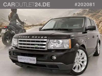 Gebraucht Land Rover Range Rover Sport HSE 272 PS (200 kW) 2009 Schwarz bournville black (metallic) SUV