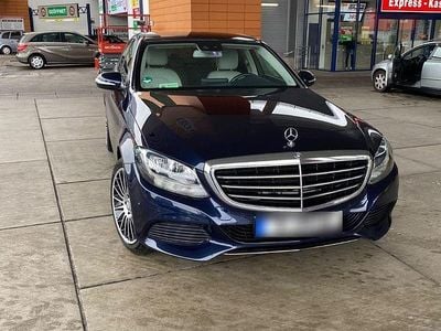 Gebraucht Mercedes C200 Exclusive 184 PS (135 kW) 2014 Blau Limousine
